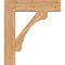 Ekena Millwork Legacy Block Smooth Bracket, Western Red Cedar, 5 1/2"W x 28"D x 32"H BKT06X28X32LEC05SWR - alternate 4
